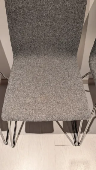 4 Sillas Ikea Lillanas Grises