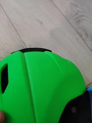 Casco esquí/snowboard infantil verde