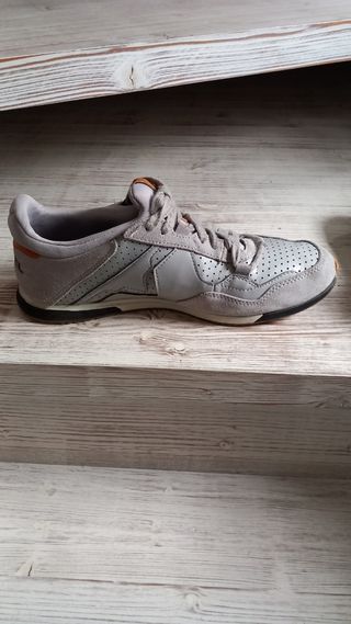 Scarpe uomo Diesel grigie arancioni taglia 42