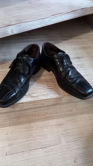 Scarpe uomo Nicola Benson nere lacci n42