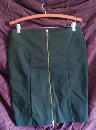 Conjunto falda y top negro