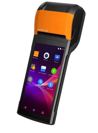 Tablet impresora Sunmi V2 Glovo