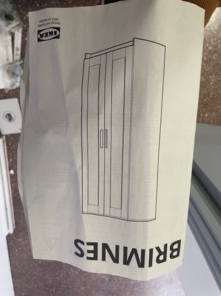 Armario BRIMNES IKEA Blanco Nuevo