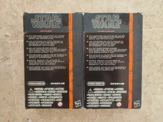 Star Wars Black Series Han Solo y Luke Skywalker