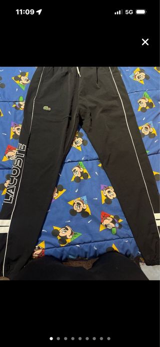 Chándal Lacoste Negro