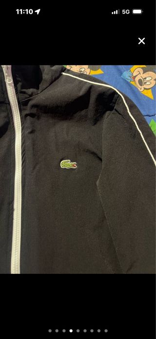 Chándal Lacoste Negro
