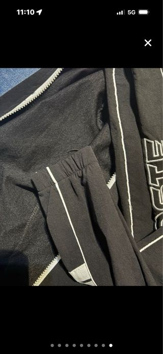 Chándal Lacoste Negro