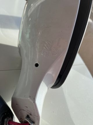 Retrovisor moto SYM blanco