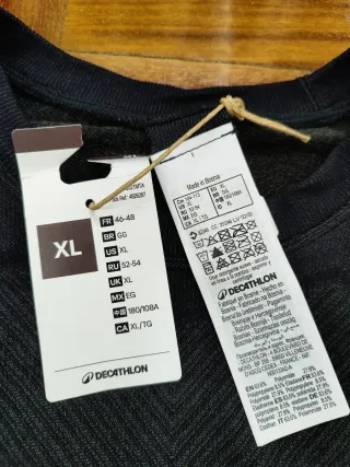 CAMISETA TÉRMICA WEDZE BL TOP 900 tech NUEVA XL