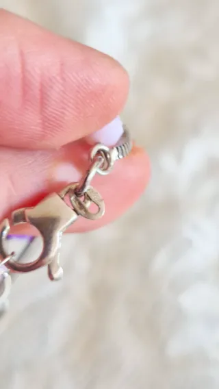 Bracciale Argento Pietre Colorate e Charms