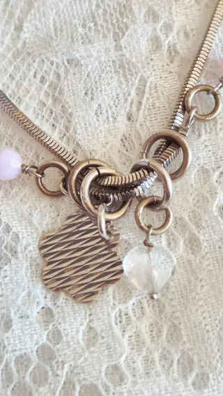 Bracciale Argento Pietre Colorate e Charms