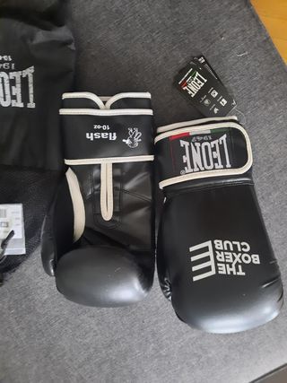 Guantes Boxeo Leone 1947 10 Oz