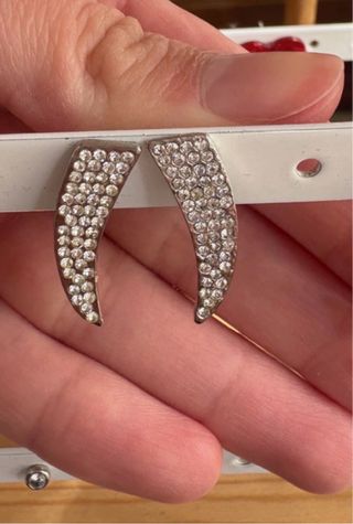 Pendientes Swarovski Brillantes Plata