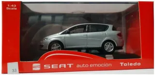 SEAT TOLEDO III STYLANCE TDI LUNA GREY ESCALA 1:43