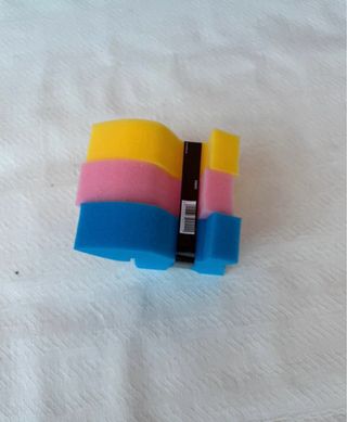 Spugne per cavalli colorate