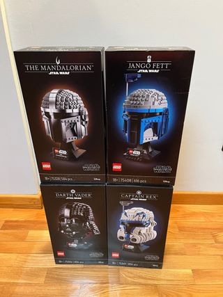 Lego Star Wars Cascos Colección (4)