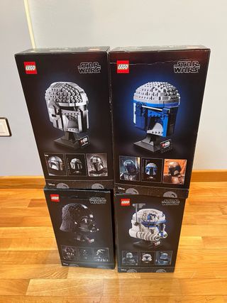 Lego Star Wars Cascos Colección (4)
