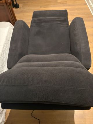 Sillón Eléctrico Negro/Gris