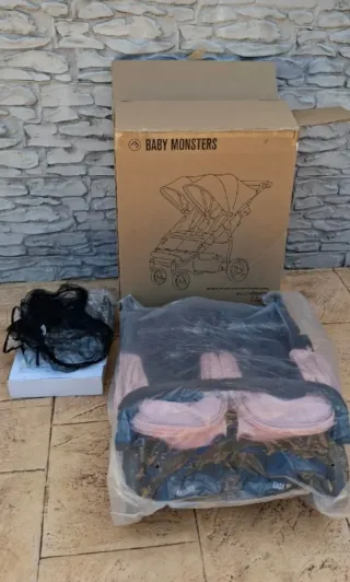 Carro Doble Baby Monster Easy Twin