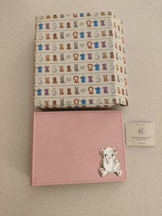 Album portafoto orsetto argento