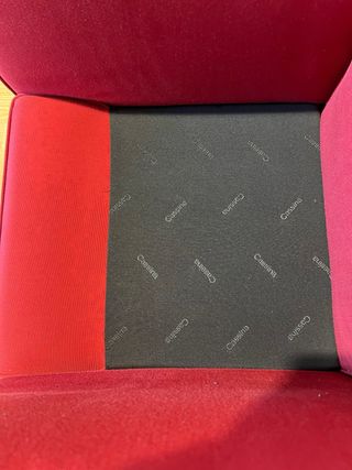 Poltrona Cassina LC3 Le Corbusier Rossa