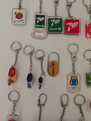 Lote Llaveros antiguos de colección vintage Madrid
