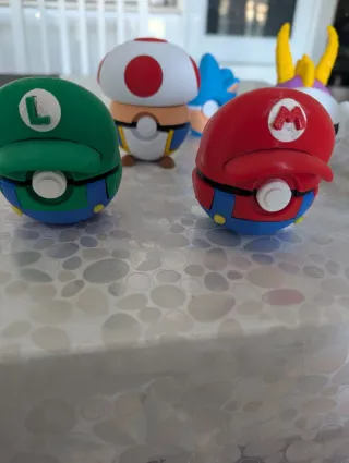 Figuras Mario, Luigi, Sonic, Spyro
