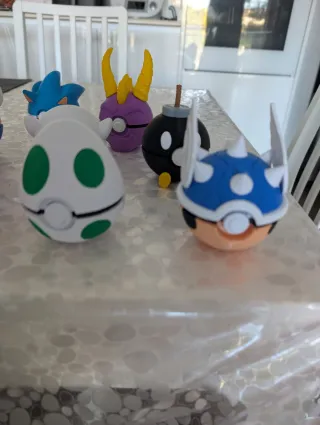 Figuras Mario, Luigi, Sonic, Spyro