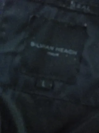 Abrigo acolchado parka negro