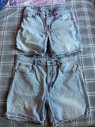 Pantalón largo y 2 cortos 46