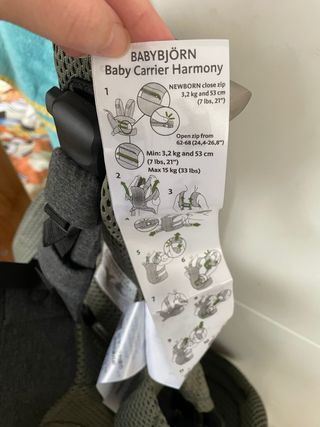 Mochila Portabebés BabyBjorn Carrier Harmony