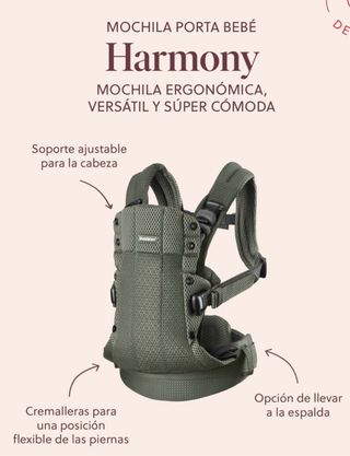 Mochila Portabebés BabyBjorn Carrier Harmony
