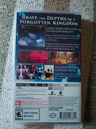 Hollow Knight Nintendo Switch