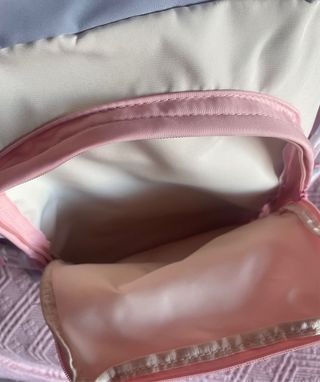 Mochila Happy Time Azul y Rosa