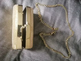 Lote 3 bolsos fiesta negro y dorado