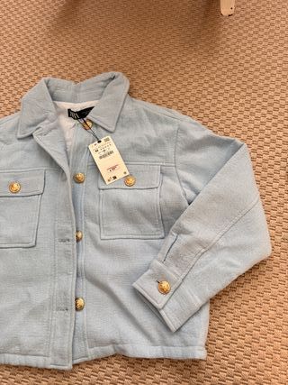 Chaqueta Zara Talla M Botones Dorados