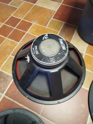 Altavoces profesionales varios tamaños