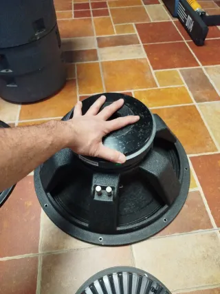 Altavoces profesionales varios tamaños