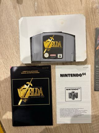 Zelda Ocarina of Time N64 + Guida Testi pal esp