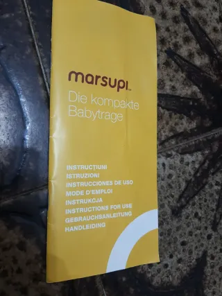 Mochila Marsupi Portabebés