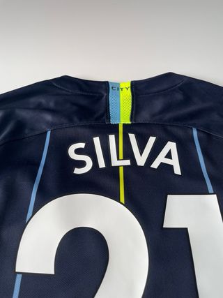Camiseta nike Manchester City 2018 2019 Silva 21