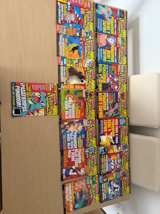 Revistas Nintendo Acción y Pokémon