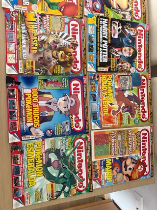 Revistas Nintendo Acción y Pokémon
