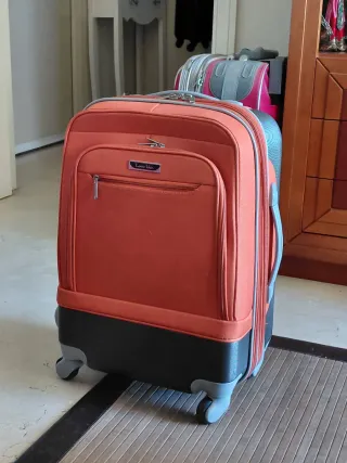 Maleta de viaje Lanis Kin naranja