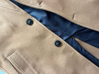 Abrigo Camel Zara Hombre