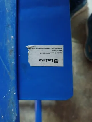 Carretilla Plegable TecTake Azul