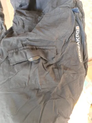 Pantalón de nieve para hombre negro