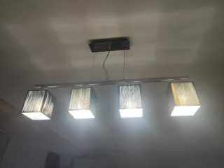 Lámpara de techo moderna 4 luces