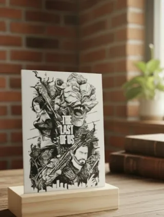 Quadro 3D The Last of Us HueForge
