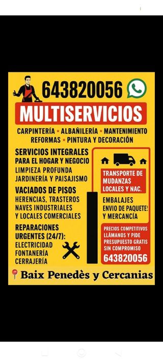 Multiservicios y reparaciones